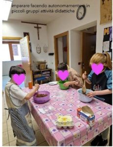 Bambini che cucinano
